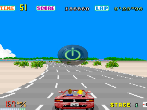 OutRun Game Image OutRun Game