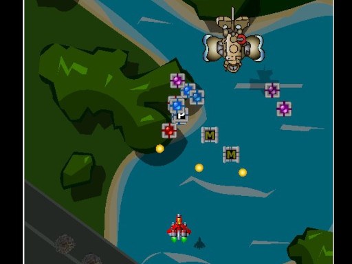 Raiden Space Ship Game Image Raiden Space Ship Game