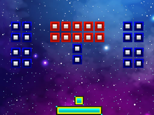 Space Brickout Game Image Space Brickout Game