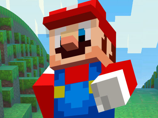 Super Mario MineCraft Runner Game