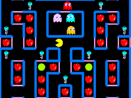 Super Pac-Man Game Image Super Pac-Man Game