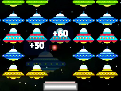 UFO Arkanoid Deluxe Game Image UFO Arkanoid Deluxe Game